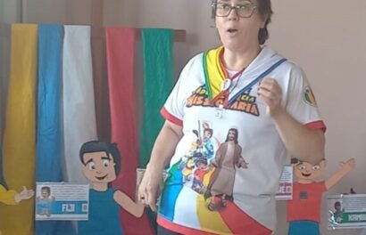 Coordenadora do IAM Adriana Teixeira.Foto: padre Matheus Kurta.