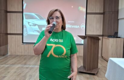 Maria Inês Guiné, presidente da ACIG. (Foto: Rennê Oliveira)