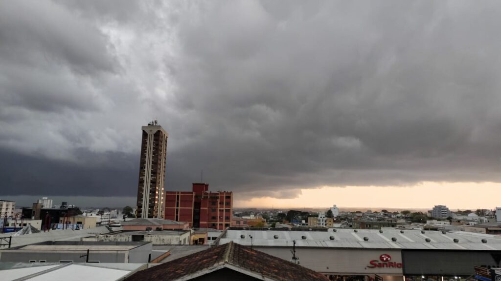Alerta metereológico em Guarapuava